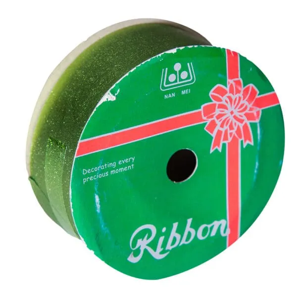 Ribbon Roll; 32mmx10yds, Green