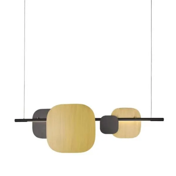 Domus: Ceiling Pendant Lamp: 220V, L120cm, Black