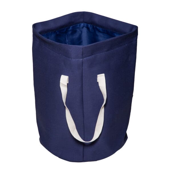 Hampton Laundry Hamper; (40x40x55)cm, Dark Blue
