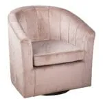 Leisure Arm Chair; (76x76x71)cm, Champagne