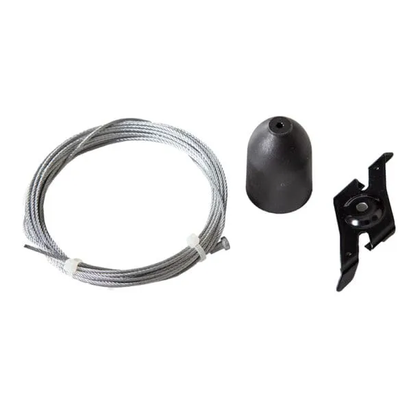 Global-Nordic Alu: SPW11SK-2 Adjustable Suspension Wire Set; 5 Meters, Black