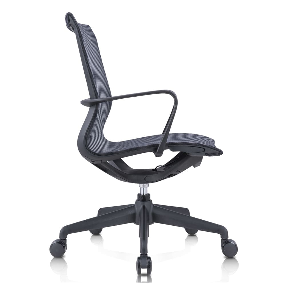 Low Back Office Chair; (57x59x89)cm, Mesh, Black