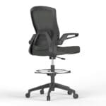 Office Chair; (61.5x57.5x117)cm, Black