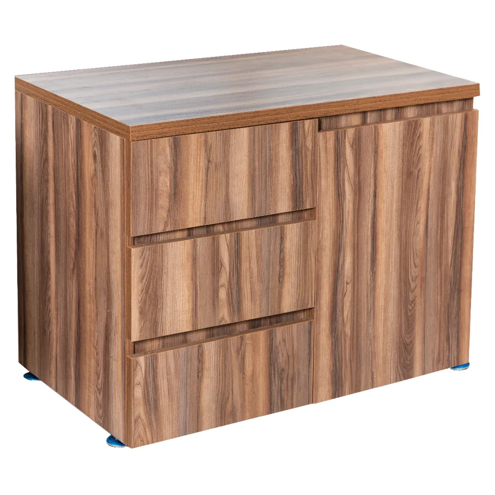 MITII: pedestal for Desk Return; 3 drawer +1 door; (90x50x70)cm