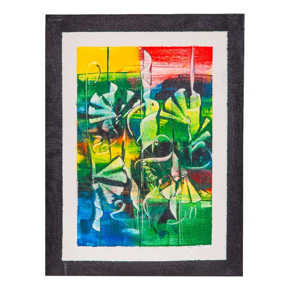 Oil Painting: Abstract; (30x40x2)cm