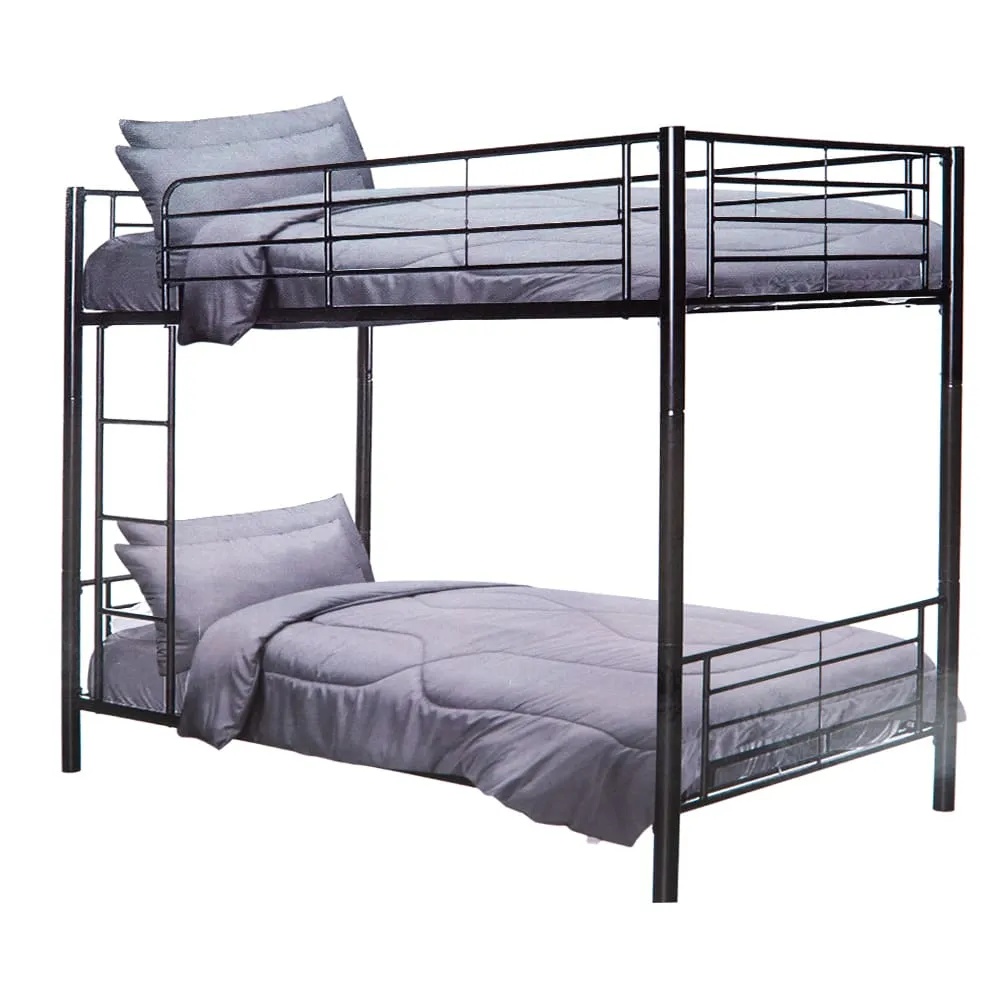 Domus; Comforter Single: 5pc Set: Dyed: (135x200)cm, Berkley Grey