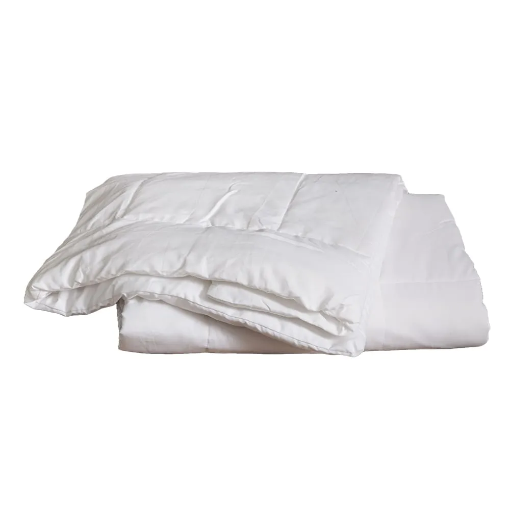 Domus: Single Duvet 1pc 4.5TOG 120GSM; (135x200)cm, White