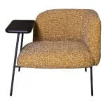 Fabric Relax Chair; (90x79x86cm), Yellow