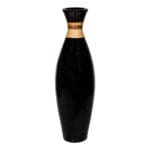 Decorative Slim Vase; (80x23x23)cm, Black
