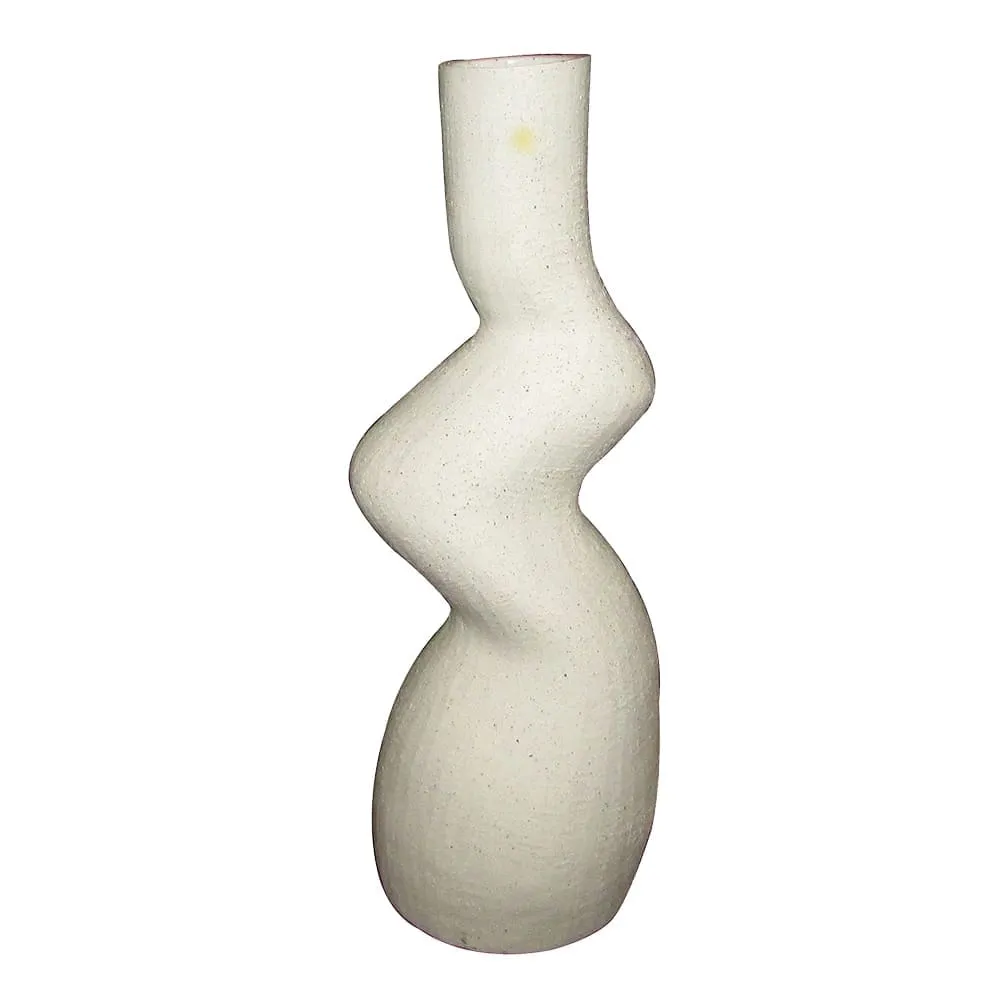 Decorative Ceramic Vase; (19.2x18x51.5)cm, White
