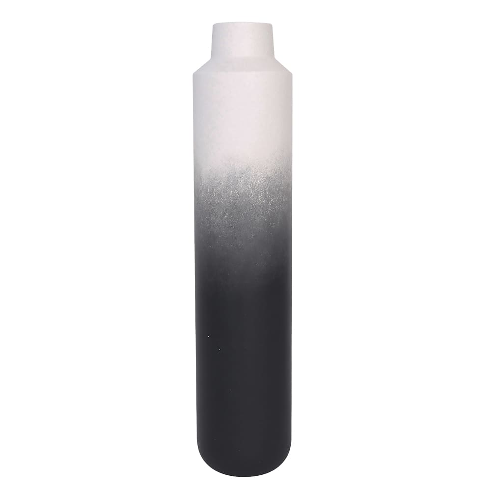 Decorative Vase; (Ф16x73)cm, Black/White