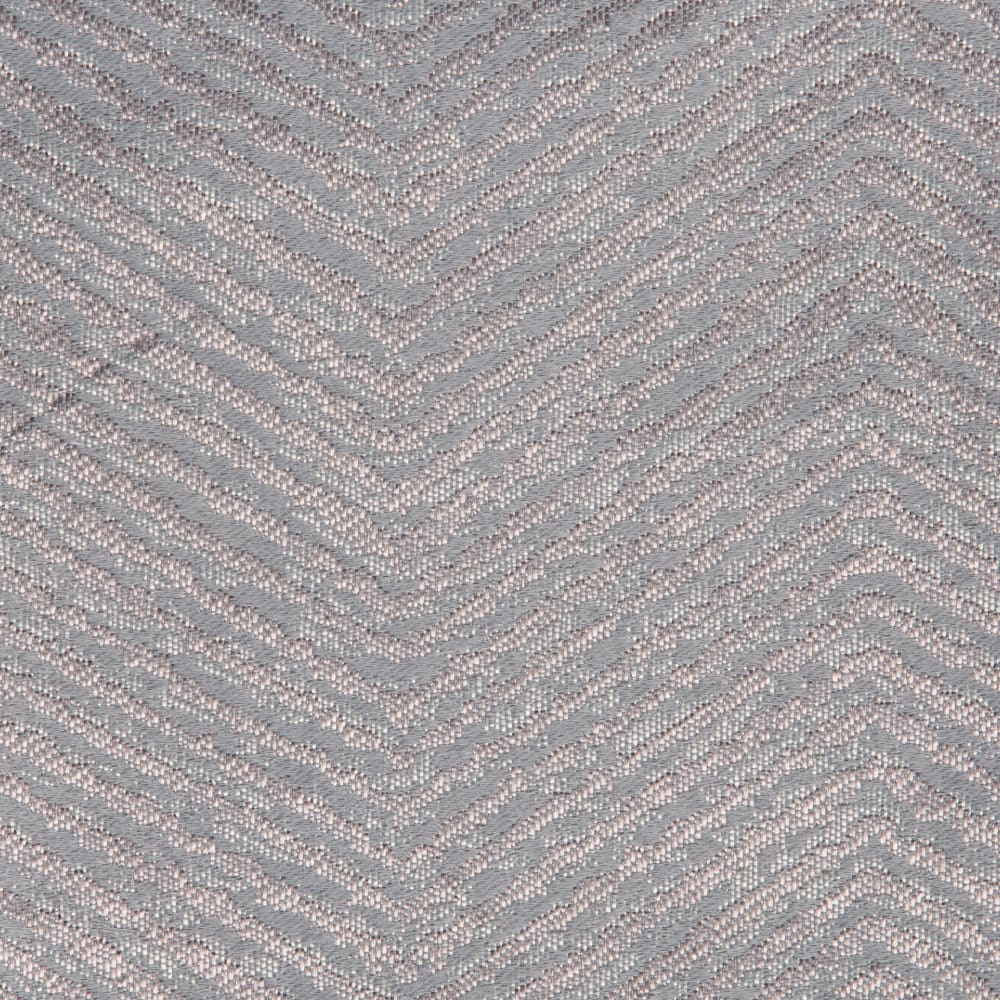 Marble Collection: Mitsui Herringbone Patterned Polyester Jacquard Fabric; 290cm, Grey/Silver