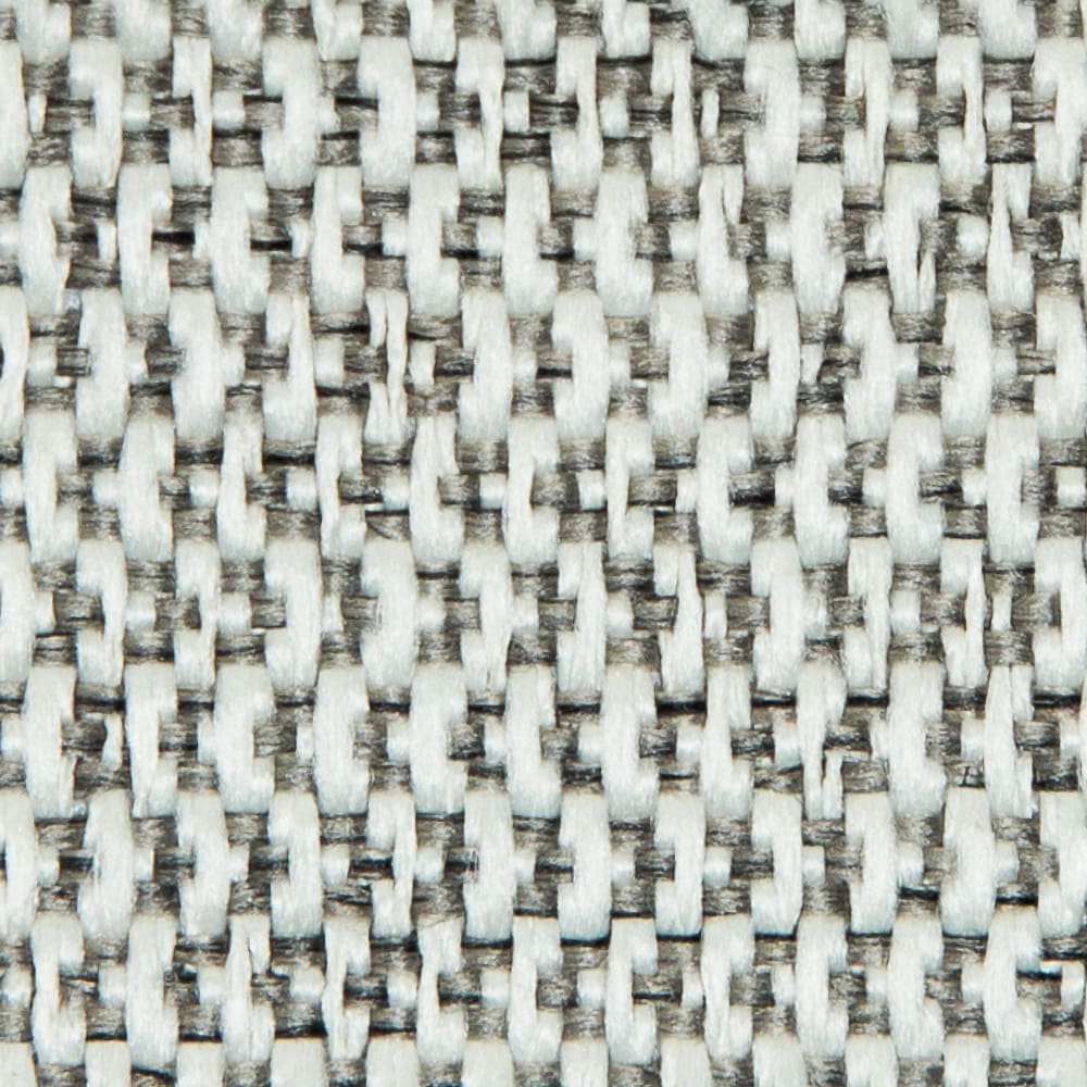 Muraco: Ateja Plain Furnishing Fabric; 140cm, White/Grey 1 Muraco: Ateja Plain Furnishing Fabric; 140cm, White/Grey