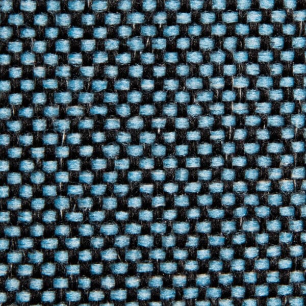 Valian: Ateja Plain Furnishing Fabric; 145cm, Blue/Black