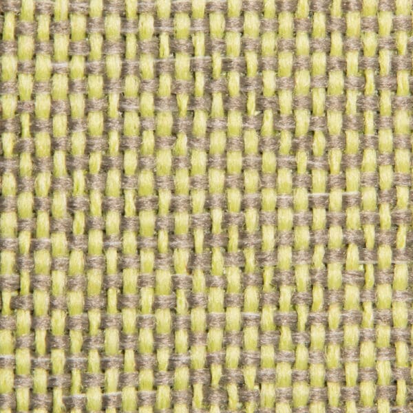 Valian: Ateja Plain Furnishing Fabric; 145cm, Grey/Yellow