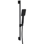 Tapis: Shower Kit With Rail, Matt Black