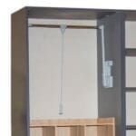 Stainless Steel Coat Hanger,Satin; (25dia.x450)mm
