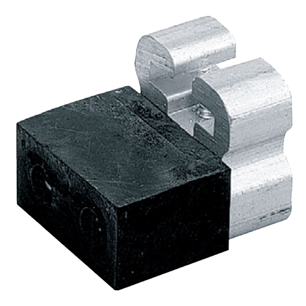 Hettich: Grant 1213 Track Mounted Bumper Stop With Rubber Bumper
