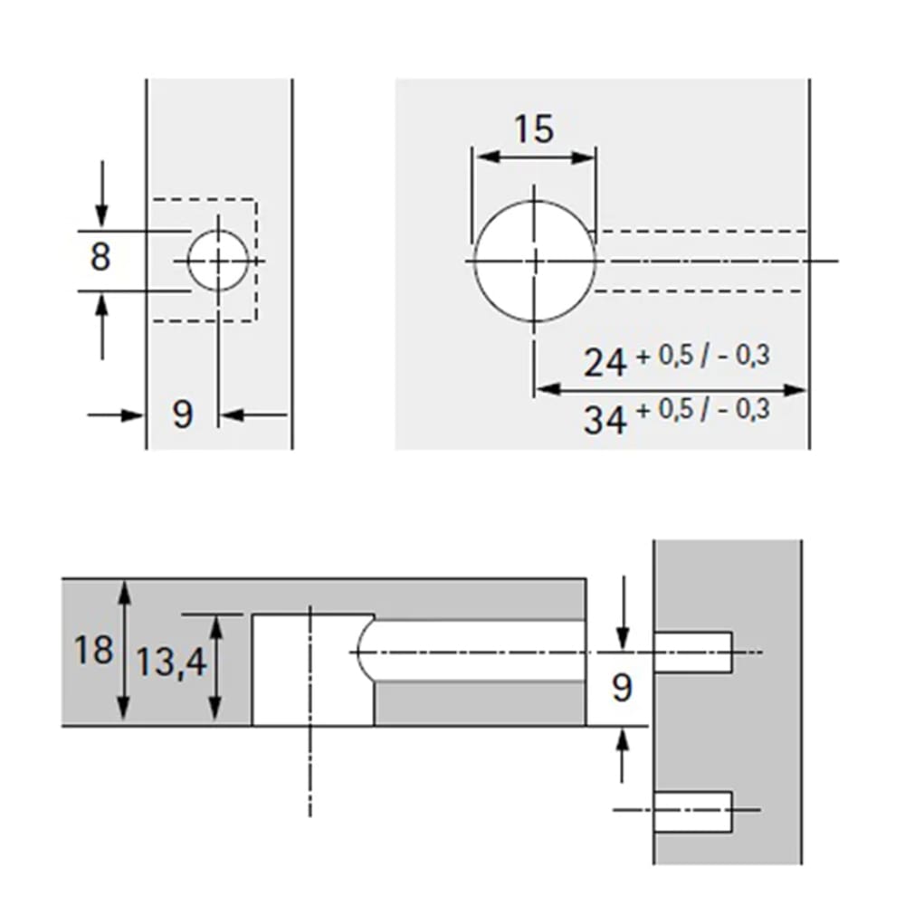 Furniture Fitting: Rastex Dowel