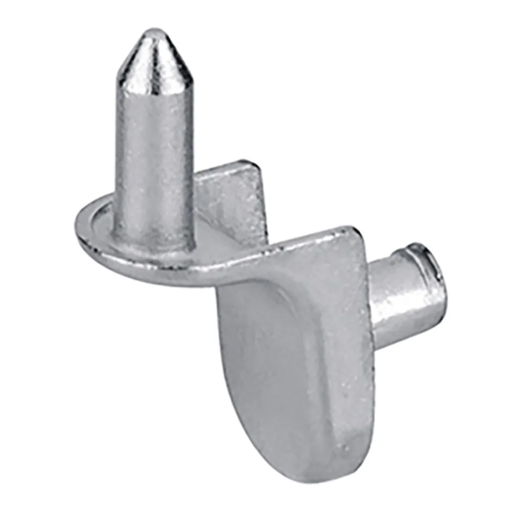 Shelf Support; ø6mm, Zinc Die-Cast Nickel
