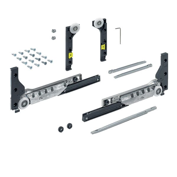 Hettich: SlideLine M; Furniture Fitting Soft Closing And Silent Mechanism