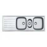 Franke Stainless Steel Kitchen Sink : 2.5B/SD, (136x50)cm