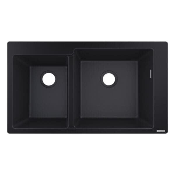 Hansgrohe: S510-U770 GS Under-Mount Sink, Double Bowl 370/370