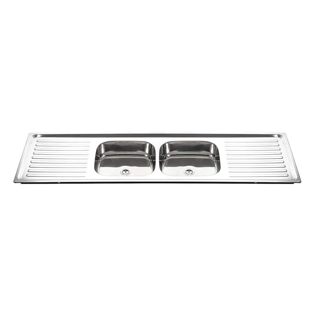 Stainless Steel Inset Kitchen Sink + Waste +Clips + Rubber