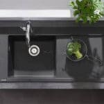 Hansgrohe: S5110-F450 Built-In Sink 450, Single Bowl, Graphite Black