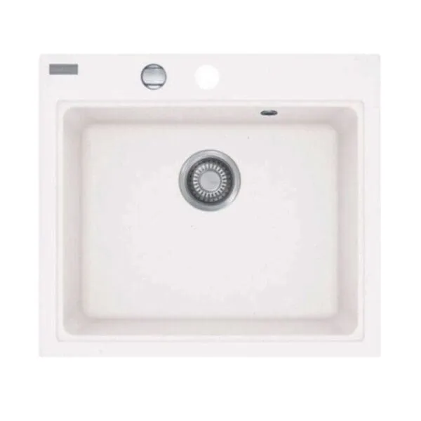 Franke: S2D611-100 Sirius Tectonite Inset Kitchen Sink, Single Bowl/Single Drain; OatMeal