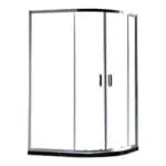 Rectangular Shower Cubicle & Tray; (80x120x200)cm