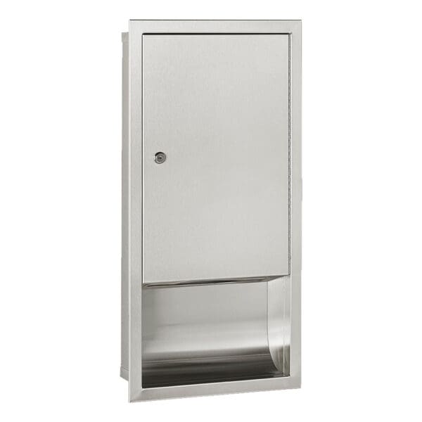 Mediclinics: Recessed Towel Dispenser: Satin