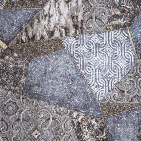 T &C Geometric Shapes Pattern Wallpaper Collection: (1.06x15.6)Metres