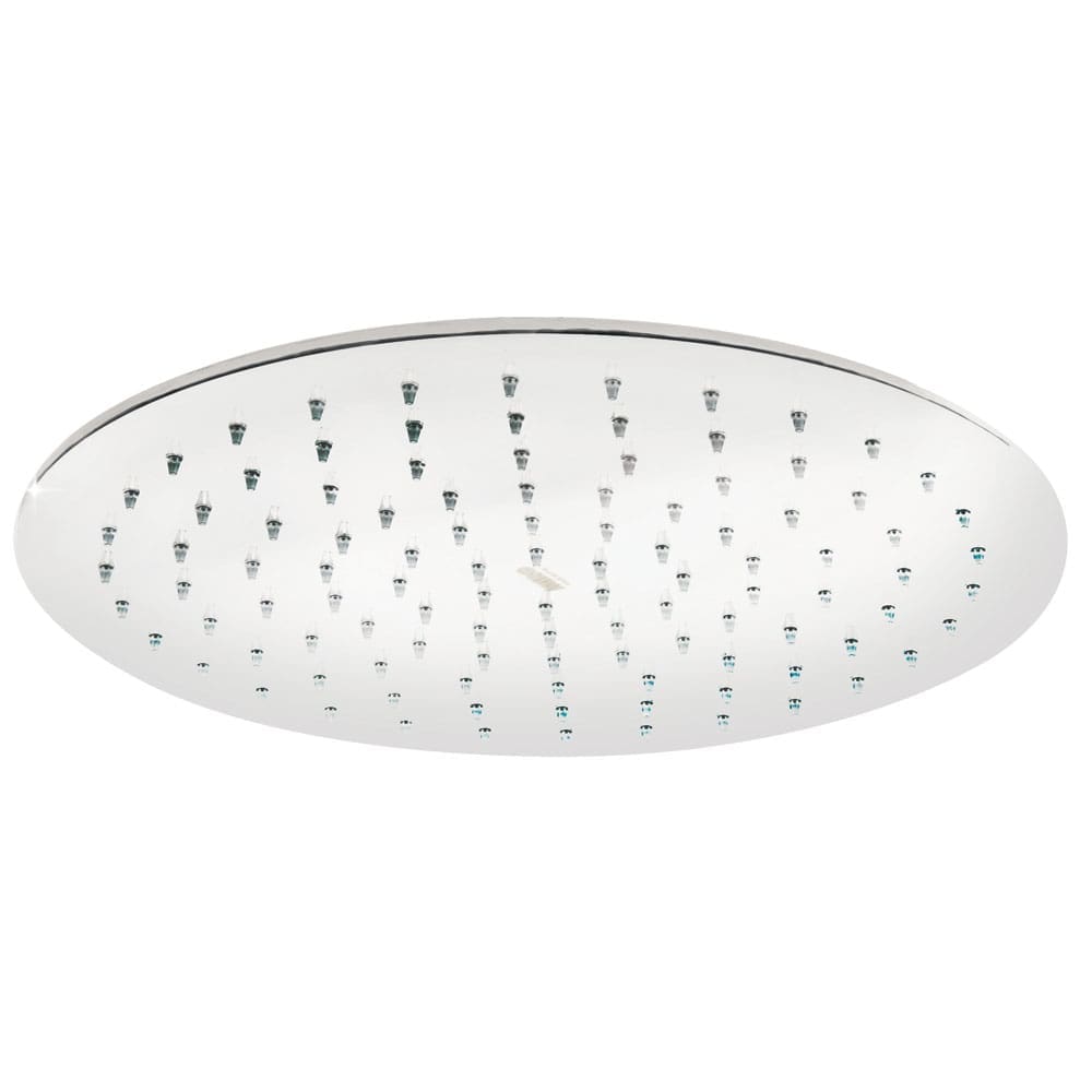 Miro Italy: Stainless Steel Round Shower Head; Φ250mm + Arm; 35cm