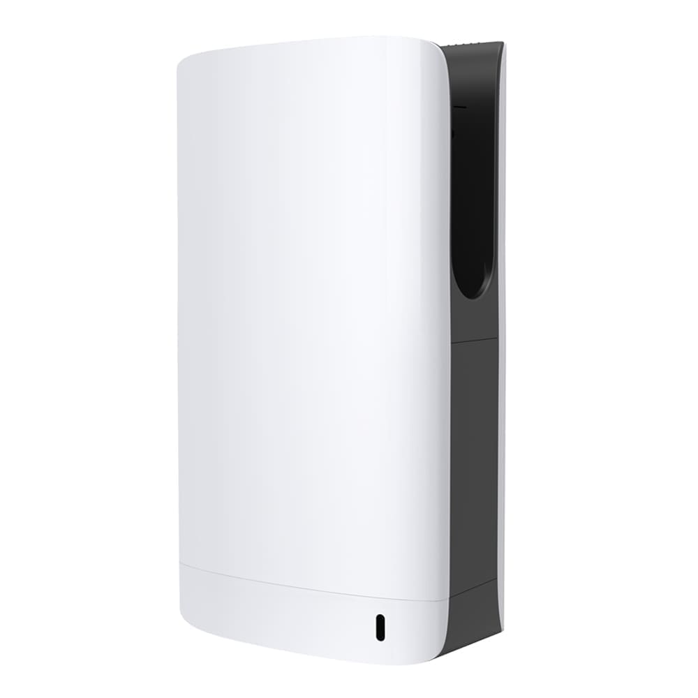 Tapis: Touch-Free Infrared Hand Dryer With HEPA Filter, White/Black