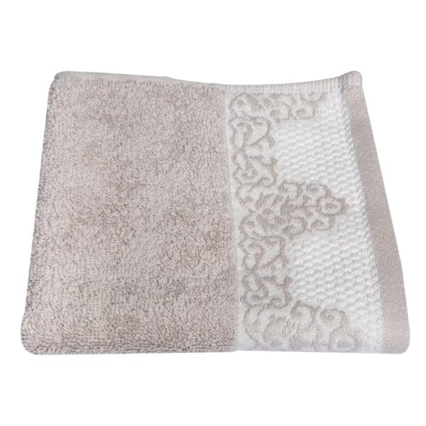 Wing Face Towel: (33x33)cm, Grey