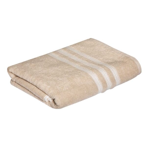 Bath Towel, Melange Design; (70x140)cm, Dark Beige