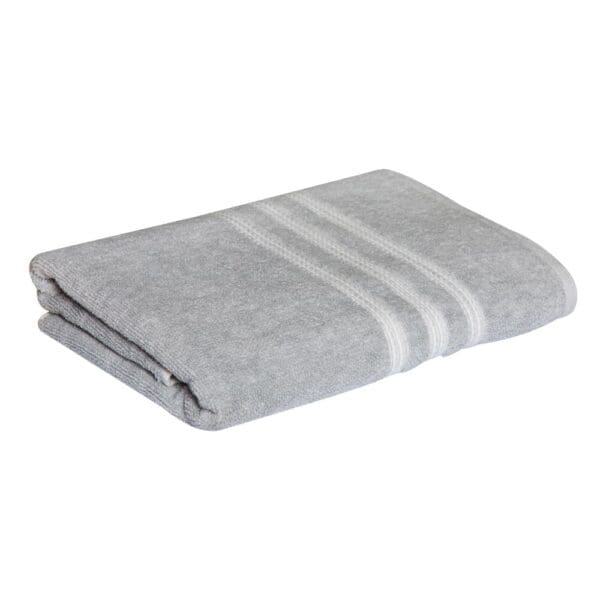 Bath Towel, Melange Design; (70x140)cm, Grey