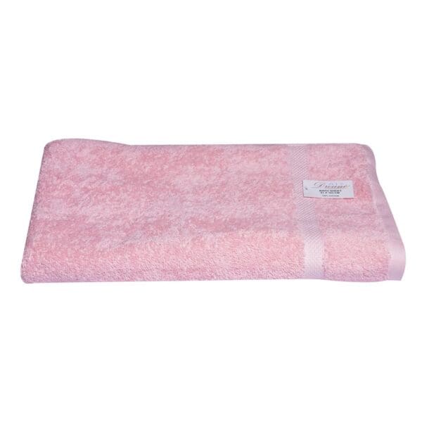 Bath Sheet, 450GSM: (81x163)cm, Chalk Pink