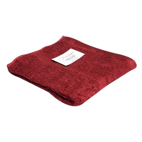 Hand Towel, 450GSM; (41x66)cm, Red