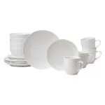 Domus: Porcelain Dinner Set, 16pcs, White