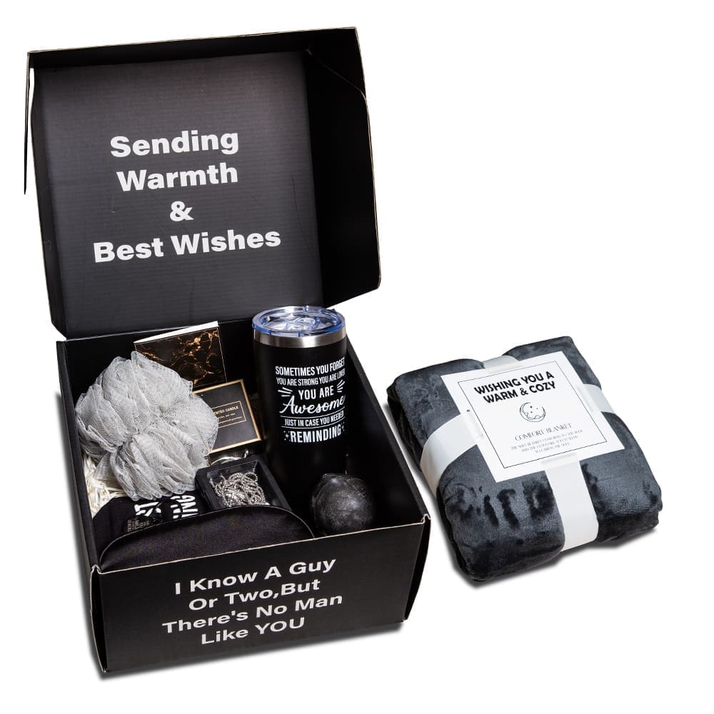 Bath Gift Hamper/Box; (27x26x15)cm, Black