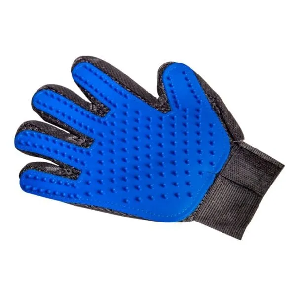 Pet Glove; (50x43)cm, Black/Blue