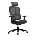 Sunon: High Back Office Chair; (68.5x70x119)cm PU, Black
