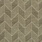 Plazio Chenille: Vista  Textured Geometric Pattern Upholstery Furnishing Fabric; 140cm, Grey