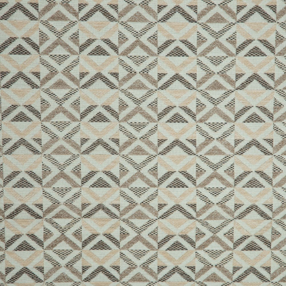Solitaire Collection: Mitsui Polyester Upholstery Fabric; 140cm, Dark Brown