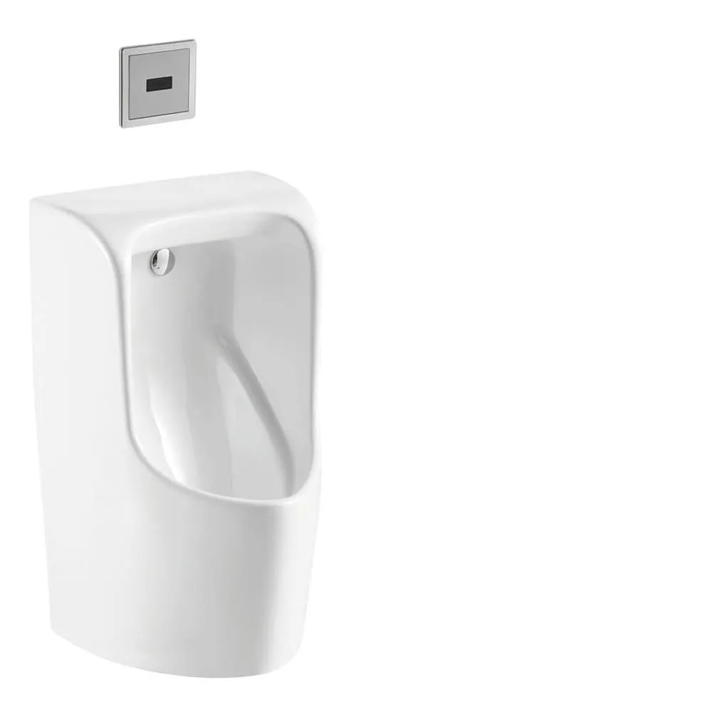 Tapis: Urinal Bowl With Back Inlet, Waste And Wall Hung Kit; (34x32.5x58)cm
