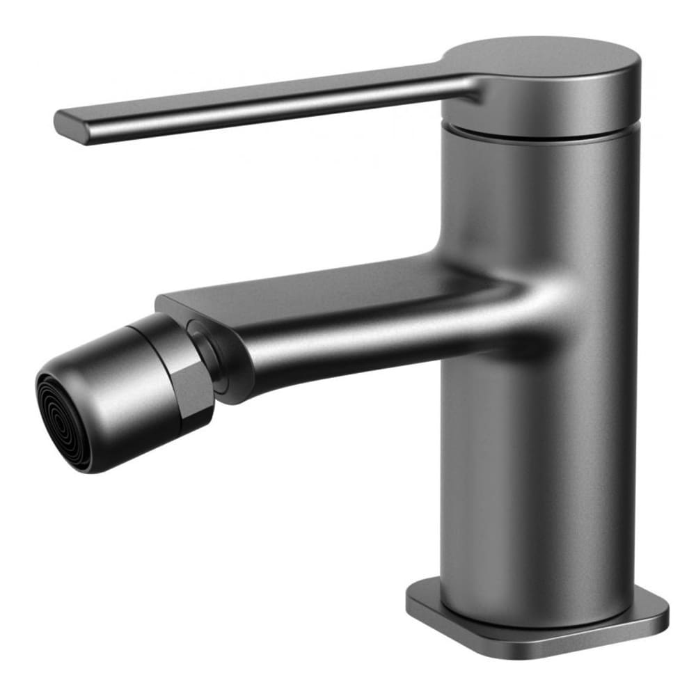 Tapis: Bidet Mixer With Pop Up Waste, Gunmetal