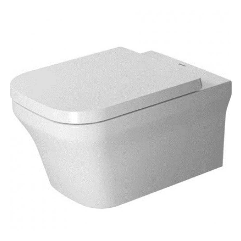 P3 Comforts: Rimless Water Closet Pan, Wall Hung, Durafix; (57)cm, White