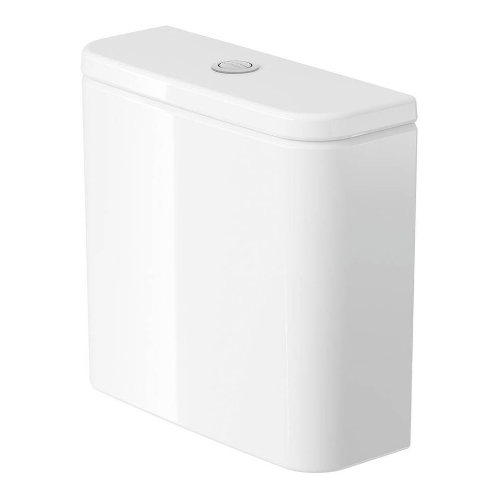 Duravit D-Code: Cistern With Dual Flush Mechanism; White
